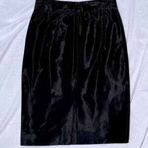 (2) BANANA REPUBLIC Shimmery, Midnight Black, Pencil Skirt